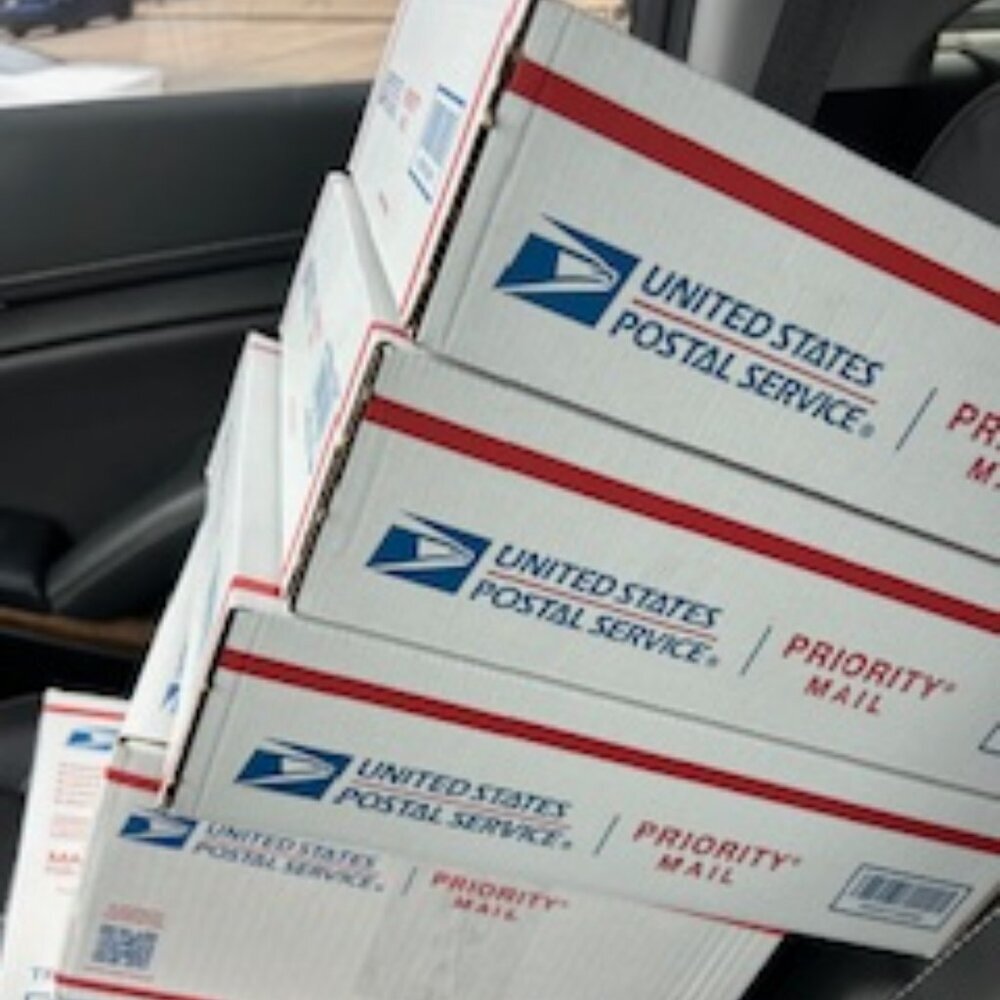 USPS Additional Shipping Label for Over 5 Lbs. Boxes